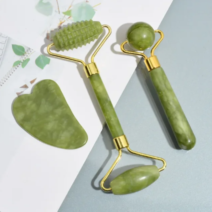 Natural Jade Gua Sha Set