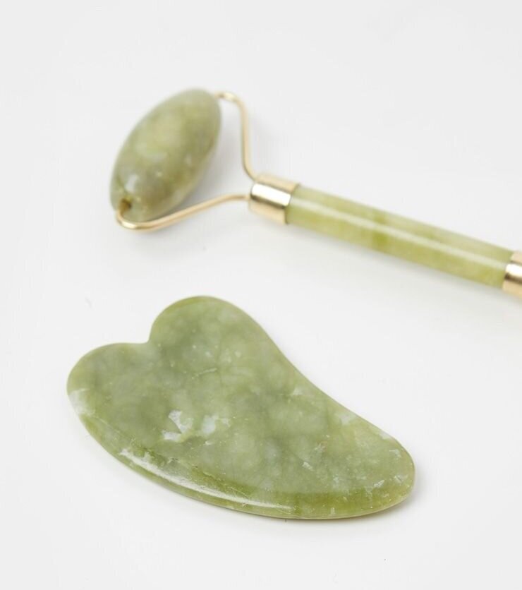 Natural Jade Gua Sha Set